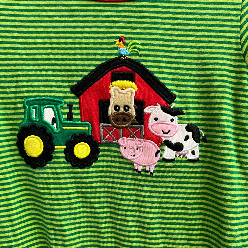 Be Mine Farm Ruffle Romper - Picture 2 of 4